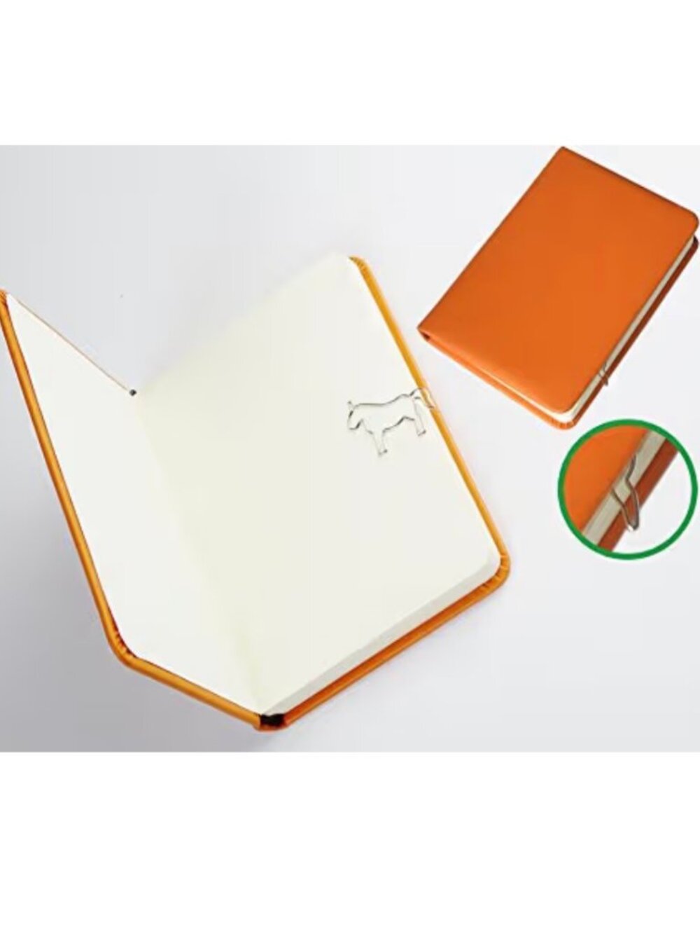 🎁FREE GIFT WITH PURCHASE🎁 Silver Horse Paper Clip 30 Piece Box Set - Picture 2 of 2